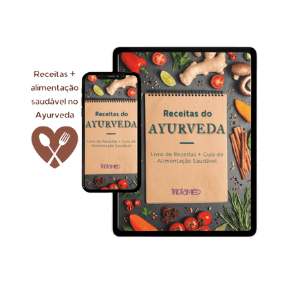 capa ebook receitas do ayurveda