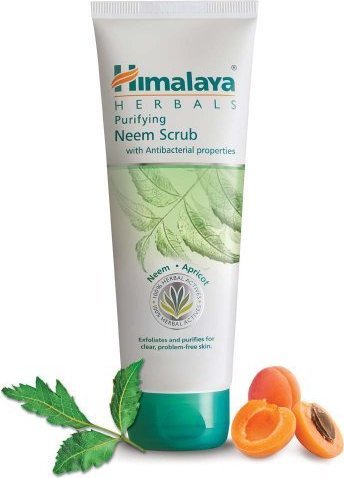 Himalaya Neem Esfoliante e Purificante para uma limpeza profunda para acne e remover pele morta - Indiamed