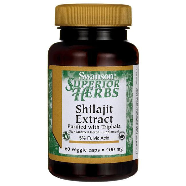 Shilajit Extrato - 60 caps - 400 mg [Saúde Mental e Energia] - Indiamed